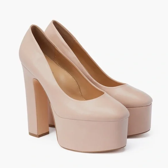 SHOE DAZZLE Women’s Perry Extreme Ankle Platform Pump Chunky Heels Shoes Size 9 - Picture 7 of 13